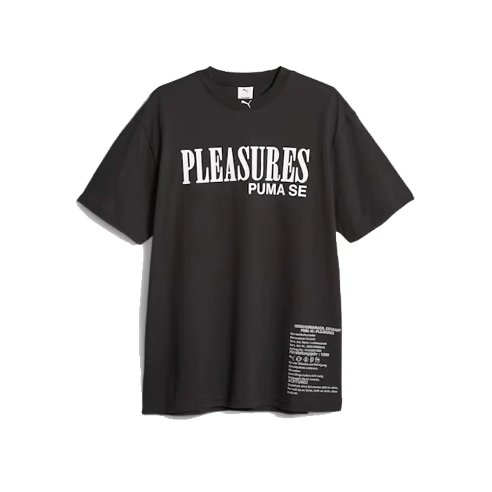 PUMA x PLEASURES Typo Tee PUMA Black