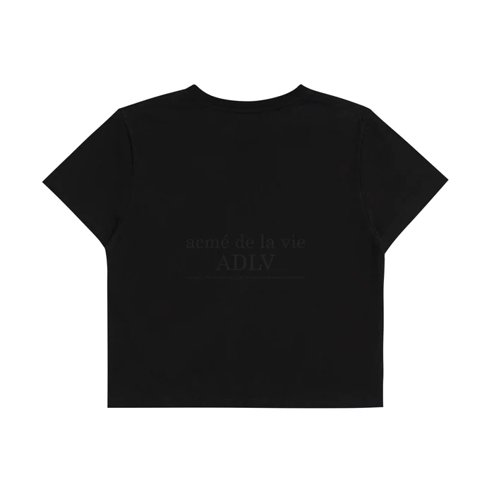 RAINBOW GRADATION ARTWORK CROP TOP SHORT SLEEVE T-SHIRT - Image 2