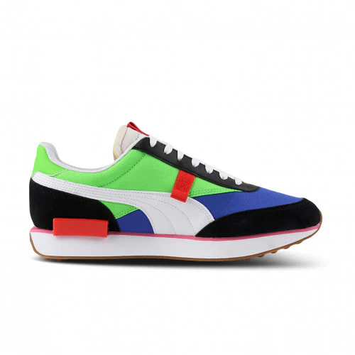 RIDER PLAY ON Puma Black-Fluo Green-Dazz