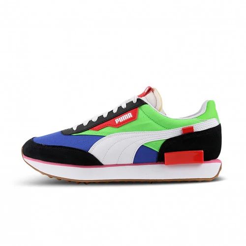 RIDER PLAY ON Puma Black-Fluo Green-Dazz - Image 2
