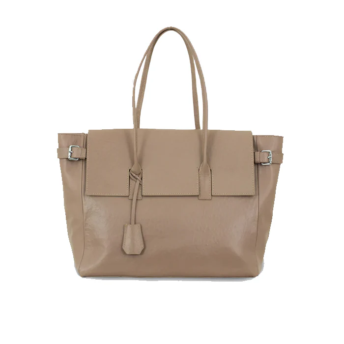 ROCCO BAG OSTRICH BEIGE