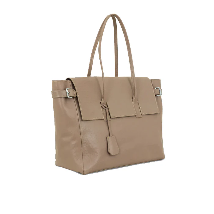 ROCCO BAG OSTRICH BEIGE - Image 2