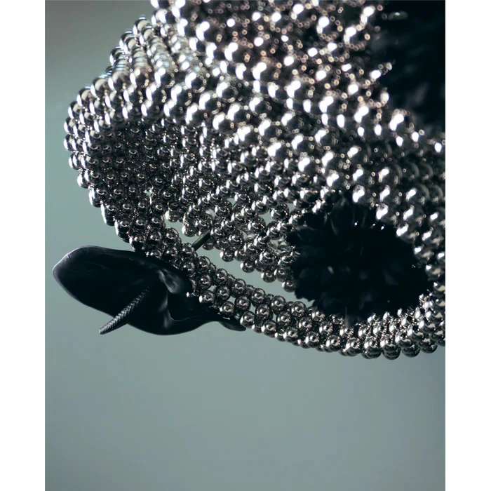 Round Bag Silver - Image 3