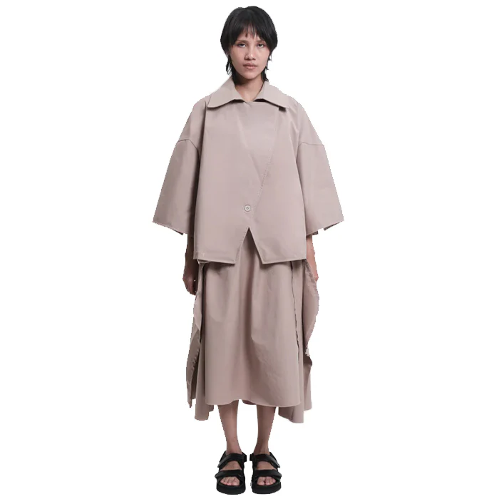 SEMI SKIRT BEIGE