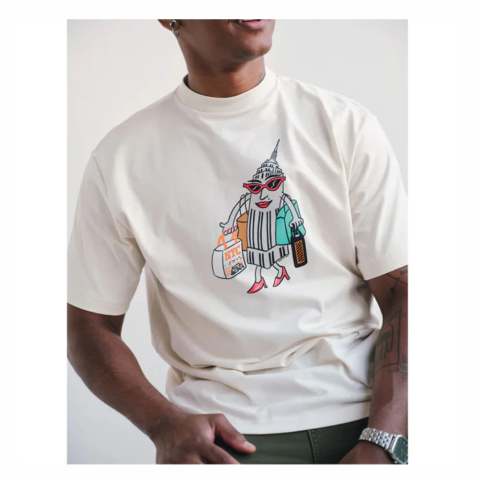 SHOPPING SPREE T-SHIRT - NATURAL - Image 4
