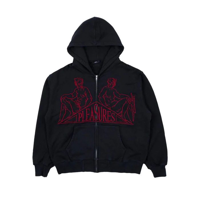 SQUEEZE ZIP UP HOODIE