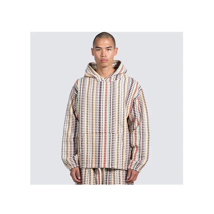 STITCH PONCHO HOODIE - Image 2