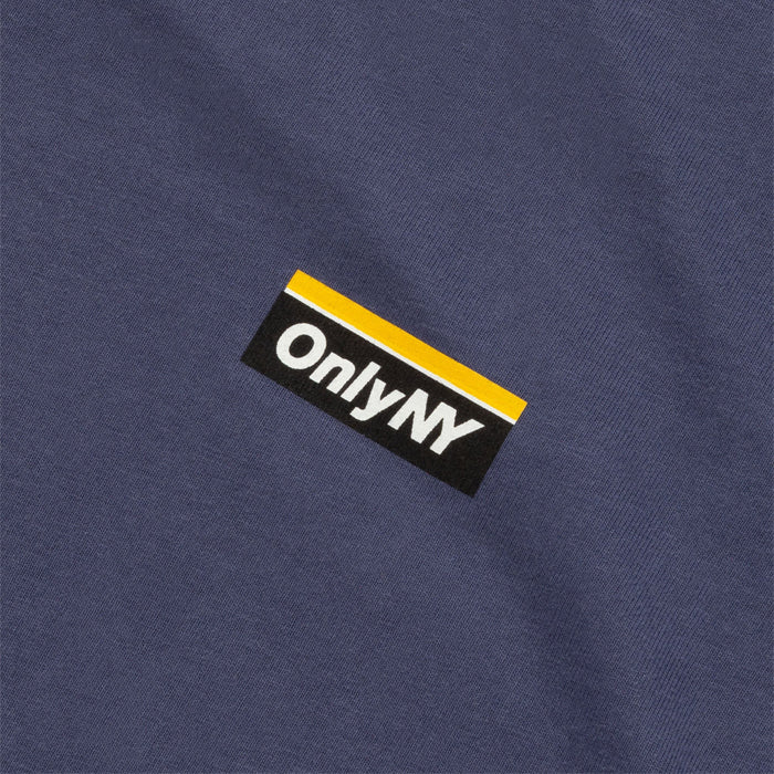 SUBWAY LOGO T-SHIRT - SLATE/YELLOW - Image 2