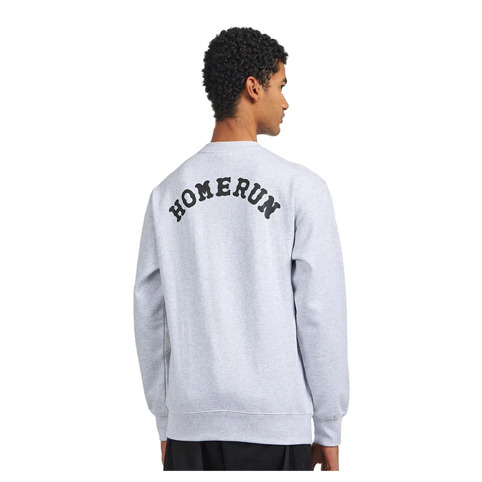 Throw Up Man Frame Crewneck Gray - Image 4