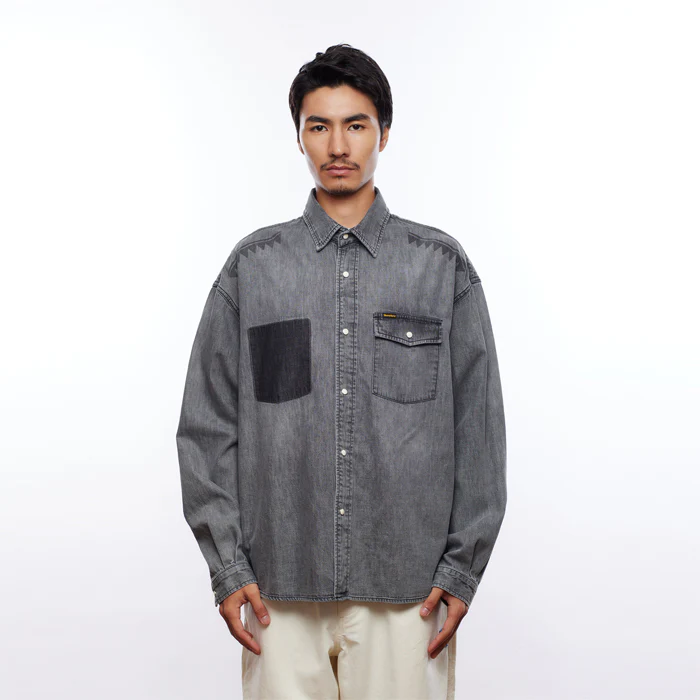 TRIBAL DENIM SHIRT - Image 6