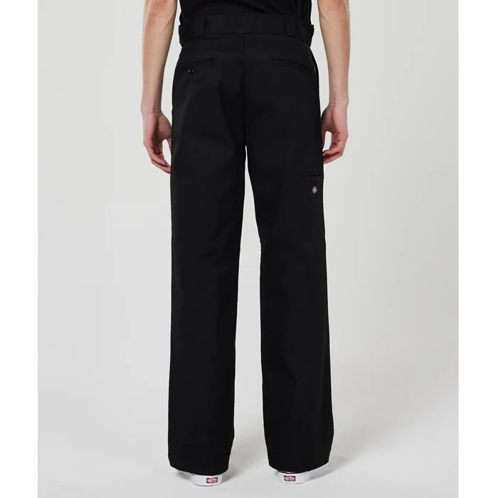 TWILL DOUBLE KNEE PANT (BLACK) - Image 4