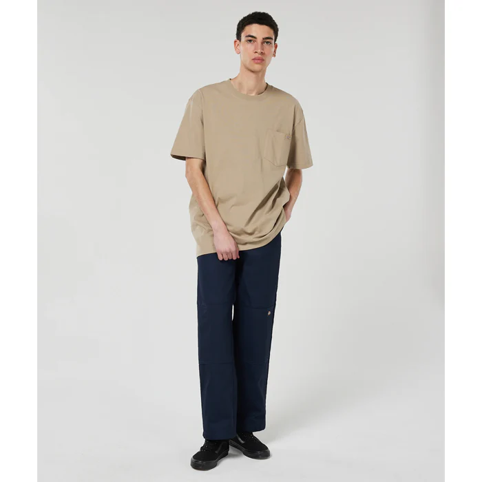 TWILL DOUBLE KNEE PANT (DARK NAVY) - Image 3