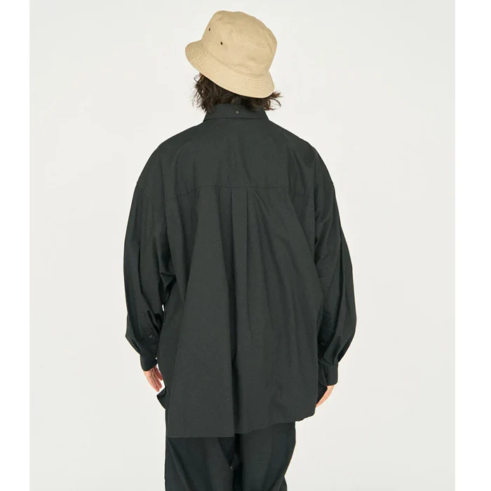 Utility L/S B.D Shirt Black - Image 5