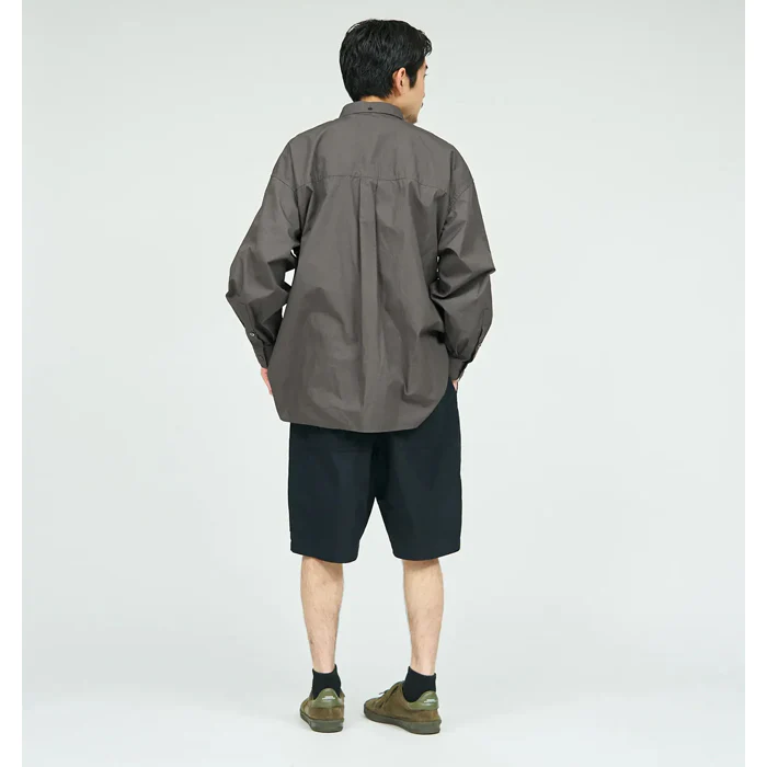 Utility L/S B.D Shirt Grey - Image 3