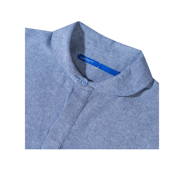WHATN*T F/W24: Harbinger Shirt - Blue - Image 3