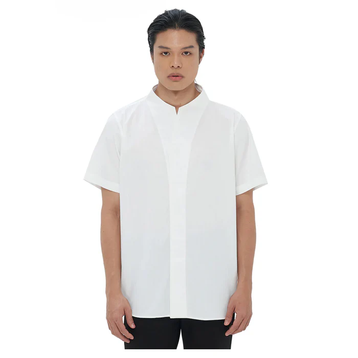 WHITE COLLARLESS PART 1 SHORT