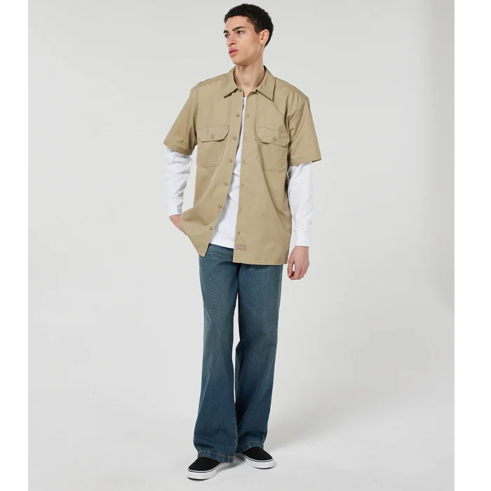 WORKSHIRTS SS (KHAKI) - Image 3