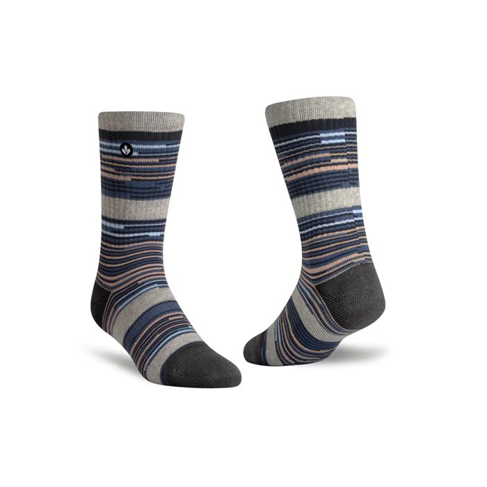 ZHAFT/CREW/BLUE GREY/M